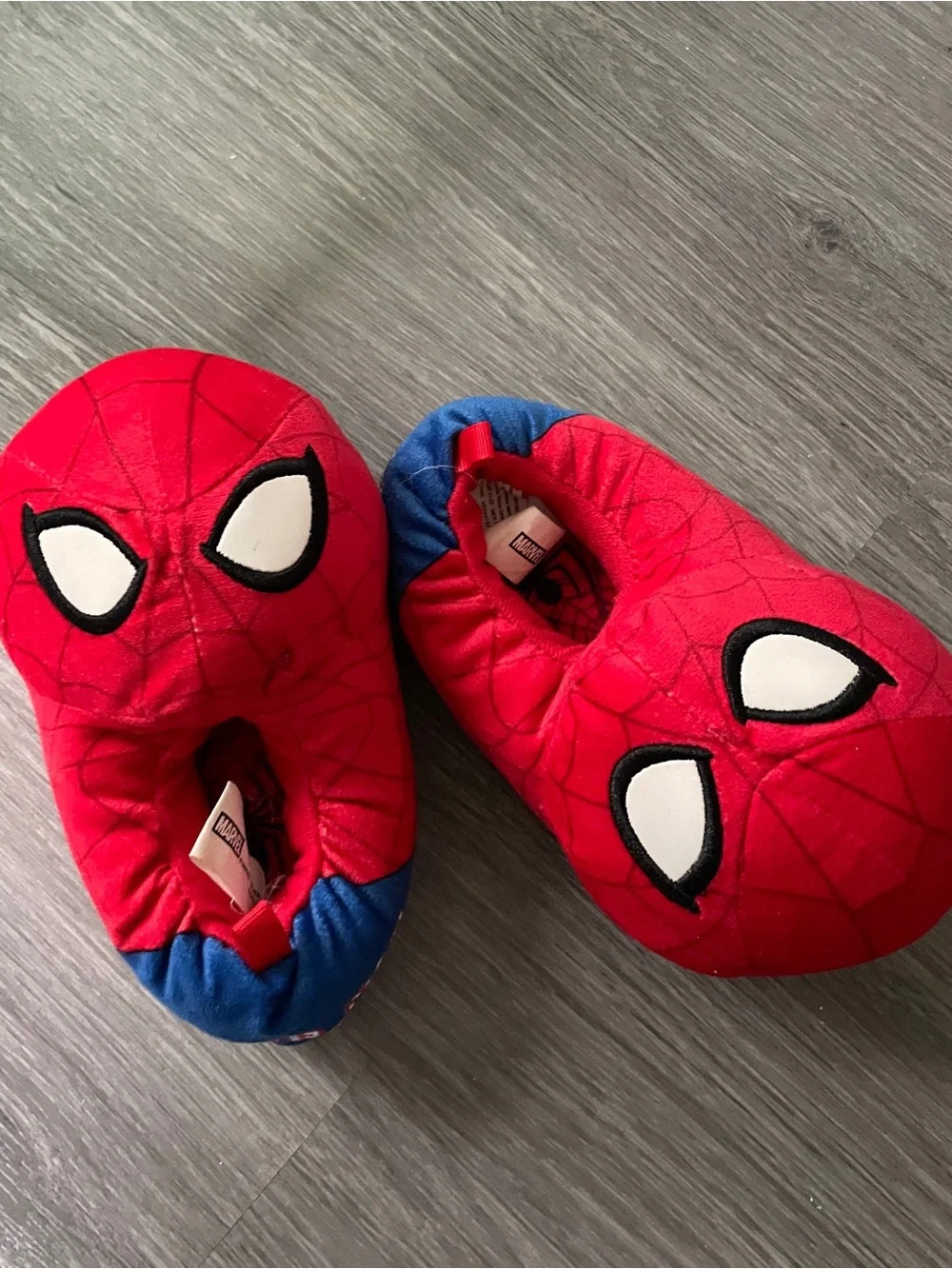 Spider-Man Kids Slippers - Red & Blue
